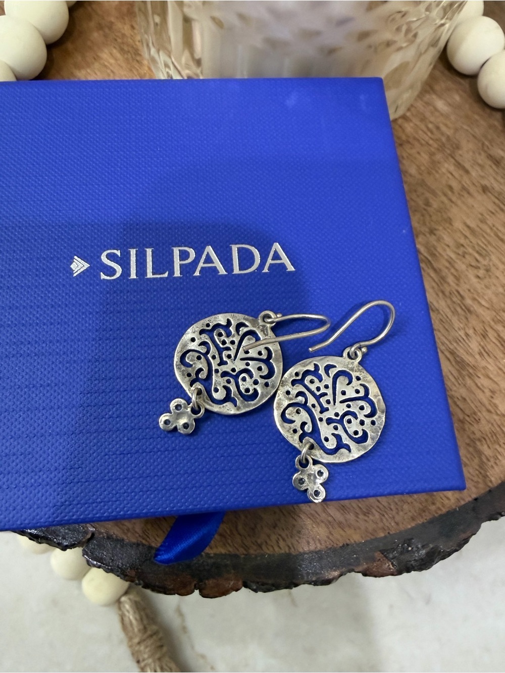 Silpada Cut Above 925 Sterling silver. W2368 - Picture 2 of 3